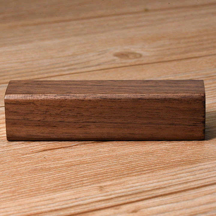Elevate Your On-the-Go Charging Experience with Our Portable Black Walnut Solid Wood Power Bank
