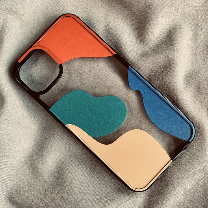 Color Block Geometric 13 Mobile Phone Case