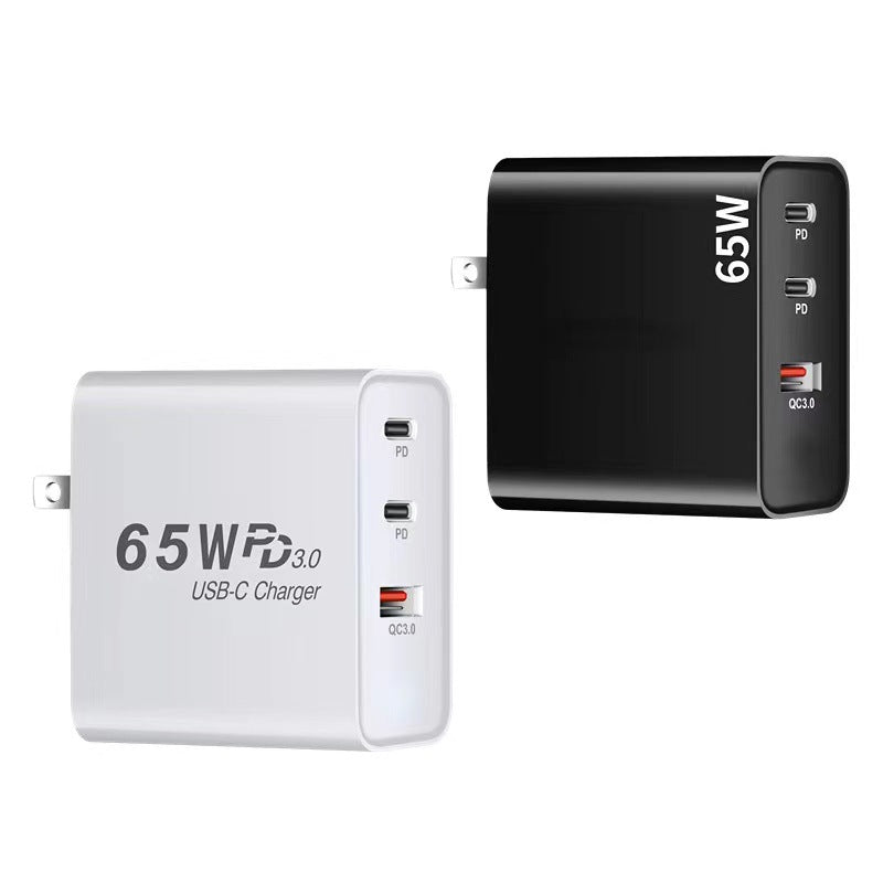 65W GaN Fast Charging Adapter With US Plug
