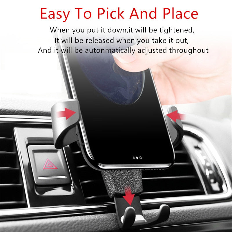 Universal Air Vent Gravity Car Phone Holder Stand