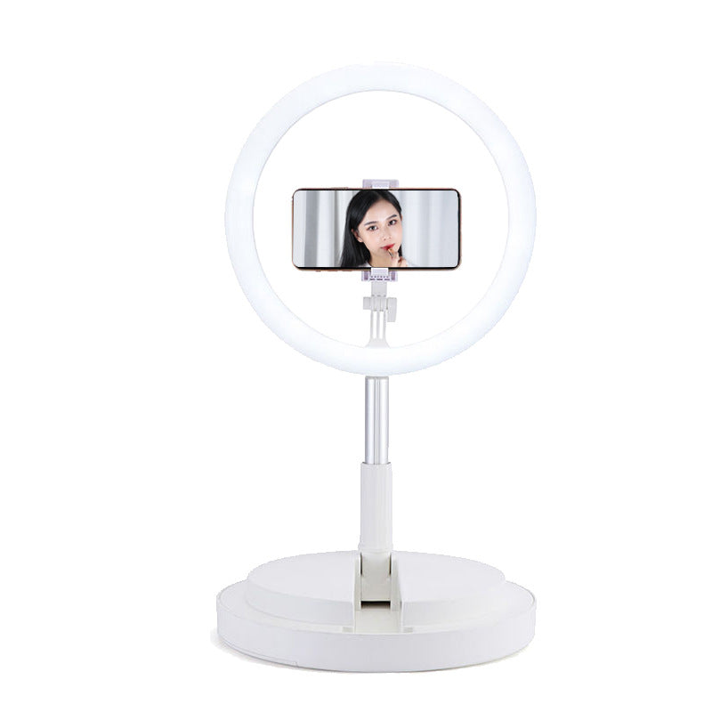 Apple Compatible 10 Inch Dimmable LED Ring Light Tripod