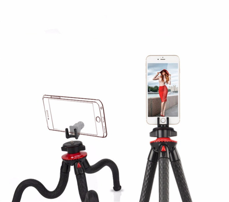 Apple Compatible Portable Octopus Tripod Selfie Stand