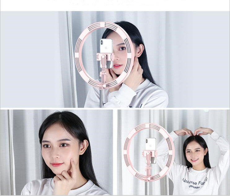Apple Compatible 10 Inch Dimmable LED Ring Light Tripod