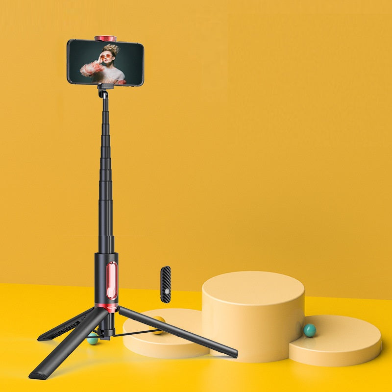Extended Tripod Integrated Selfie Stick Live Broadcast Support
