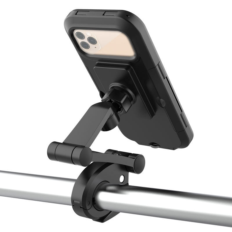 360° Waterproof Bicycle Motorcycle Phone Holder Handlebar GPS Mount