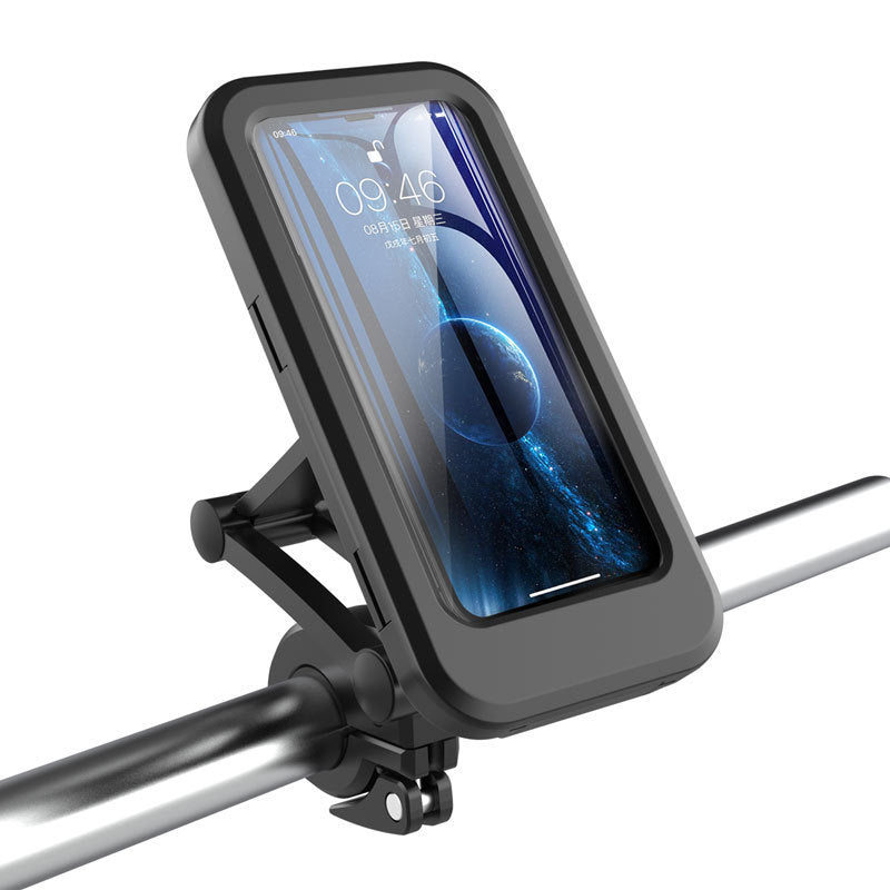 360° Waterproof Bicycle Motorcycle Phone Holder Handlebar GPS Mount
