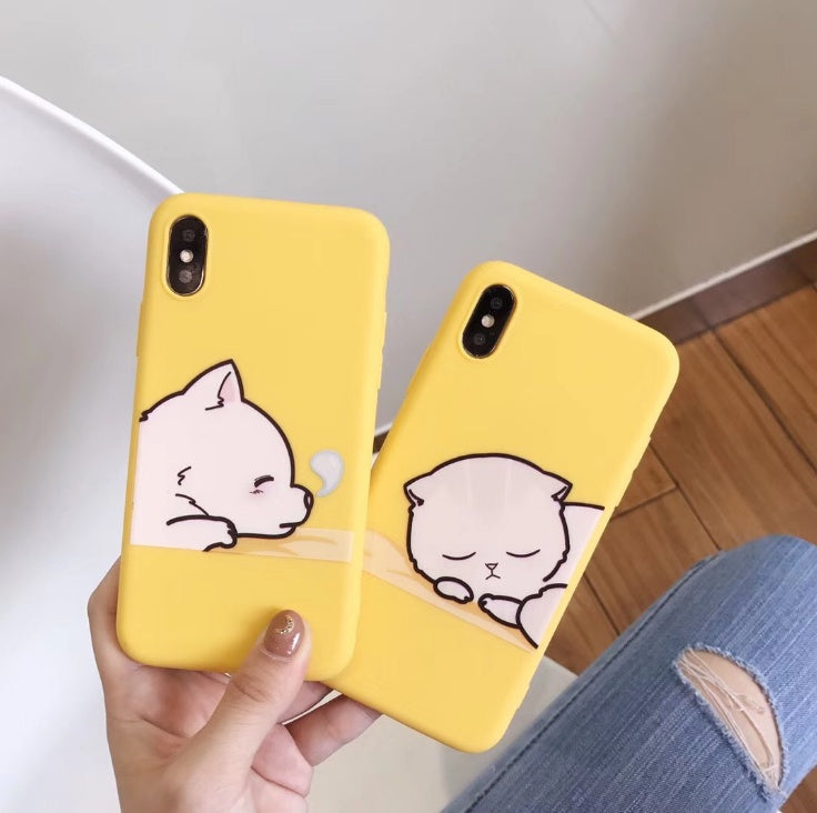 Apple Compatible Cartoon Giraffe TPU Silicone iPhone Case