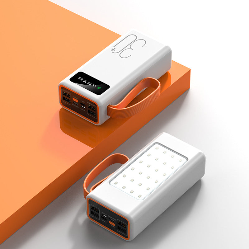Solar Portable Power Bank Outdoor Camping Backup Mobile