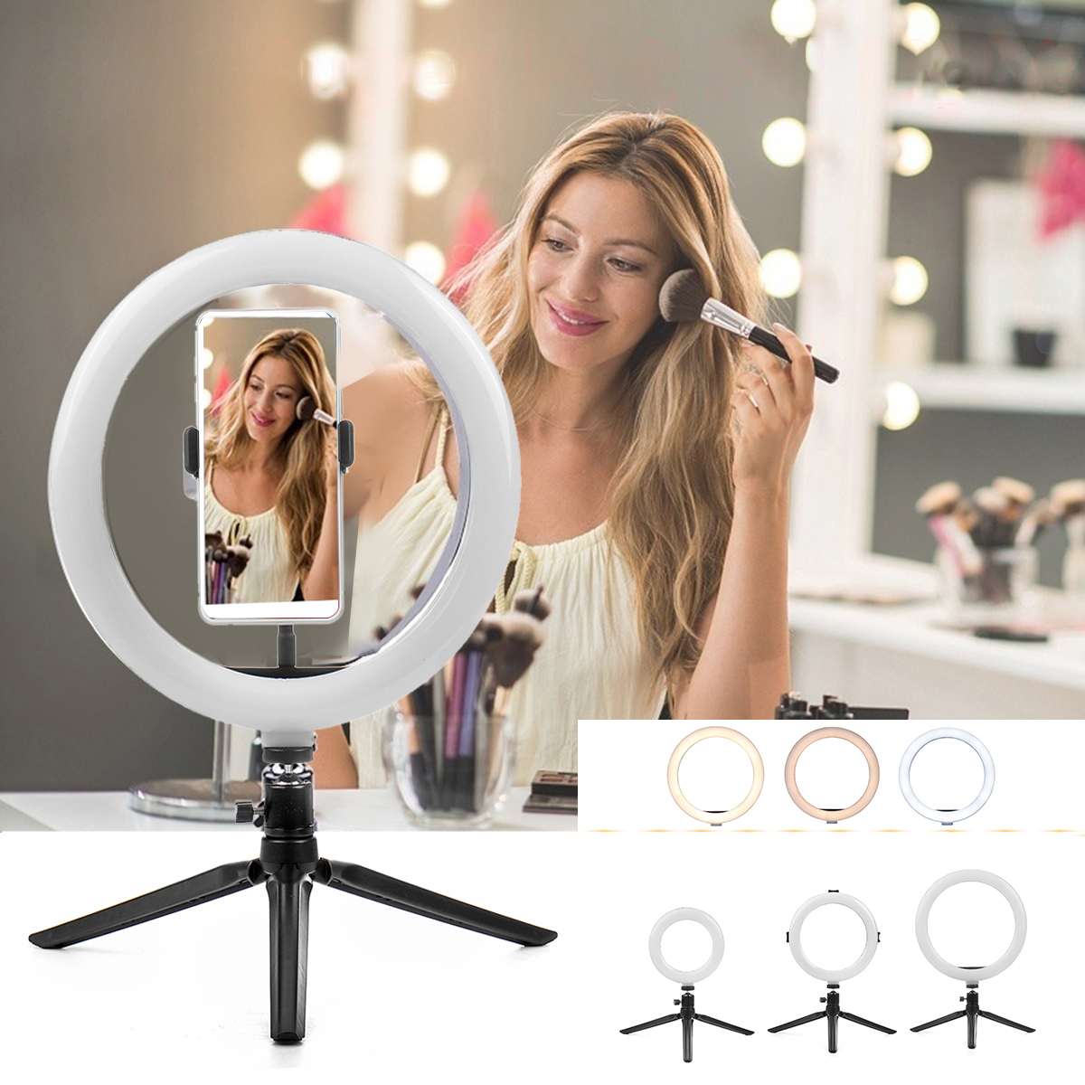 Apple Compatible Beauty Fill Light Tripod