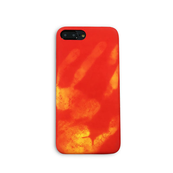Apple Compatible Thermal Color Changing Silicone iPhone Case