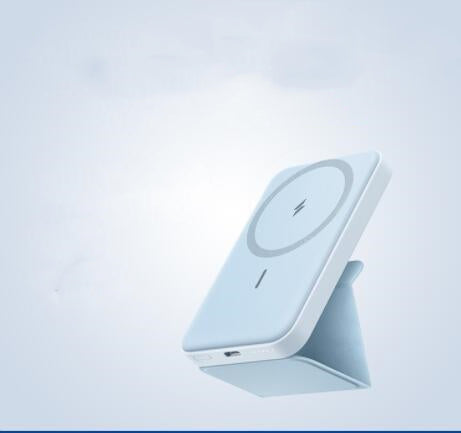 5000mAh Magnetic Wireless Power Bank With Stand Portable