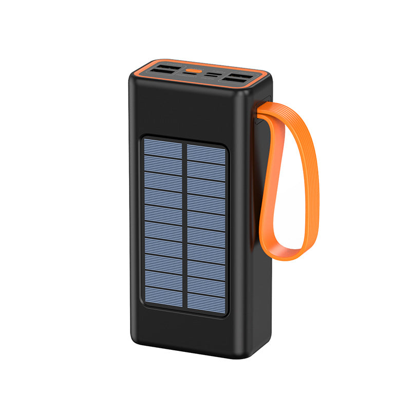 Solar Portable Power Bank Outdoor Camping Backup Mobile