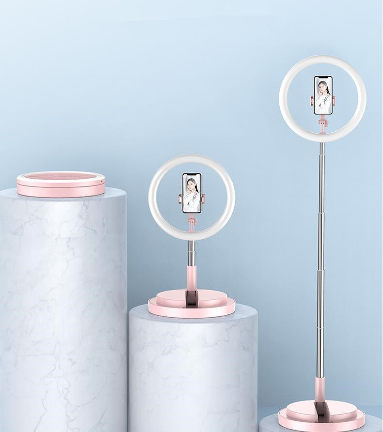 Apple Compatible 10 Inch Dimmable LED Ring Light Tripod