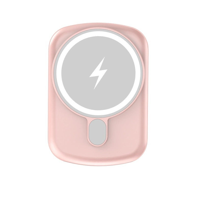 Compact Portable Magnetic Wireless Fast Charging Power Bank
