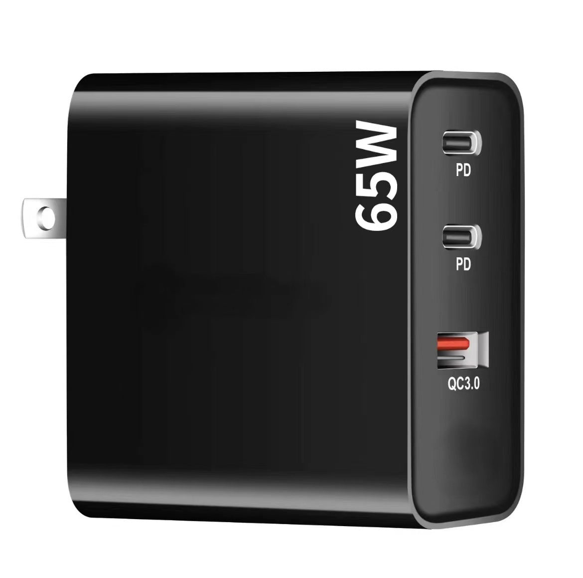 65W GaN Fast Charging Adapter With US Plug