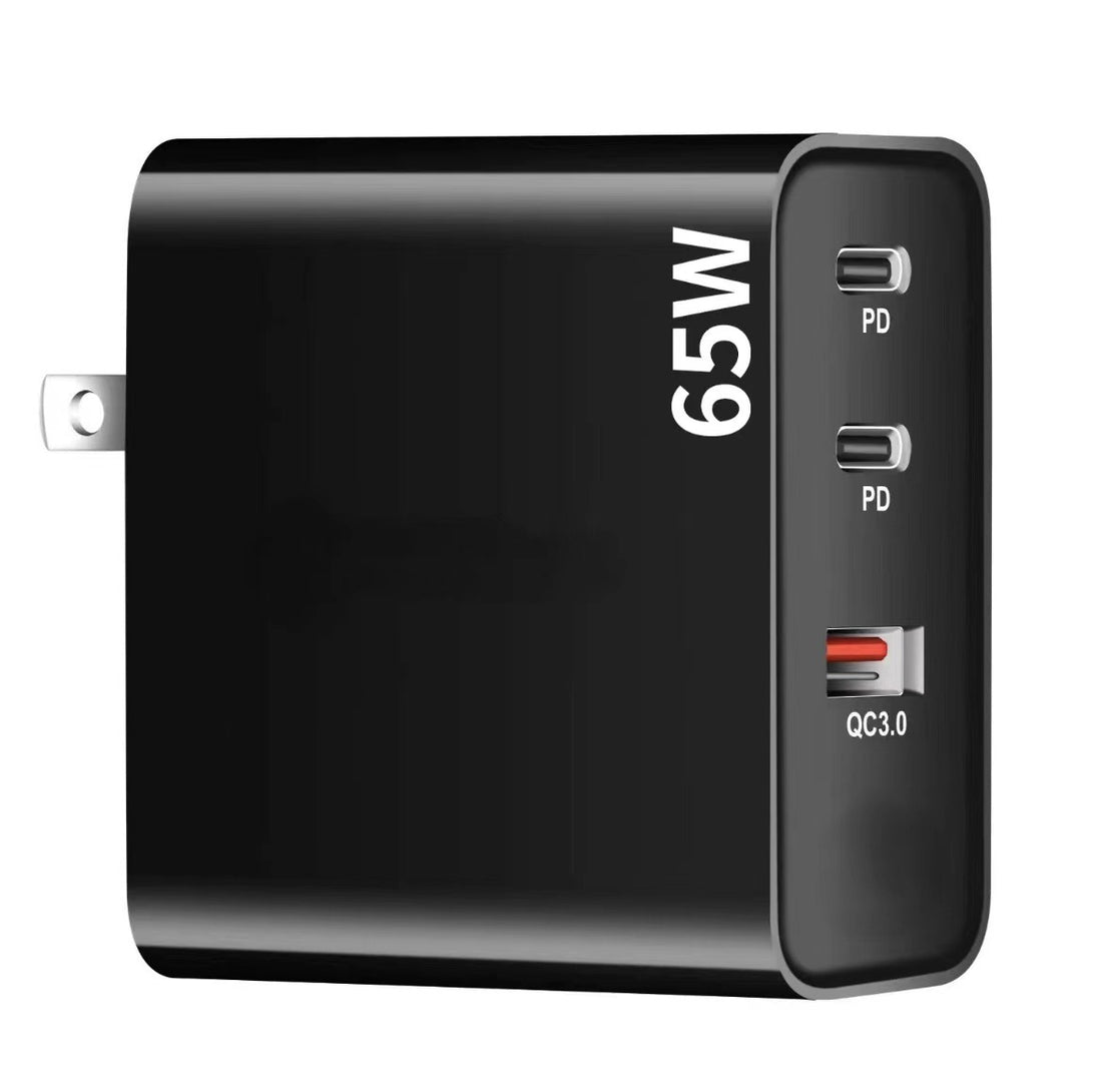 65W GaN Fast Charging Adapter With US Plug