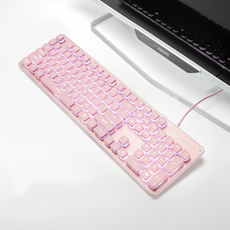 Wired Luminous USB Gaming Keyboard For Home Office