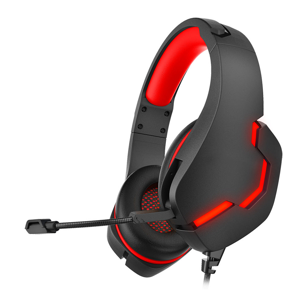 J10 3.5mm Wired Gaming Headset With Mic LED Volume Control PC Laptop