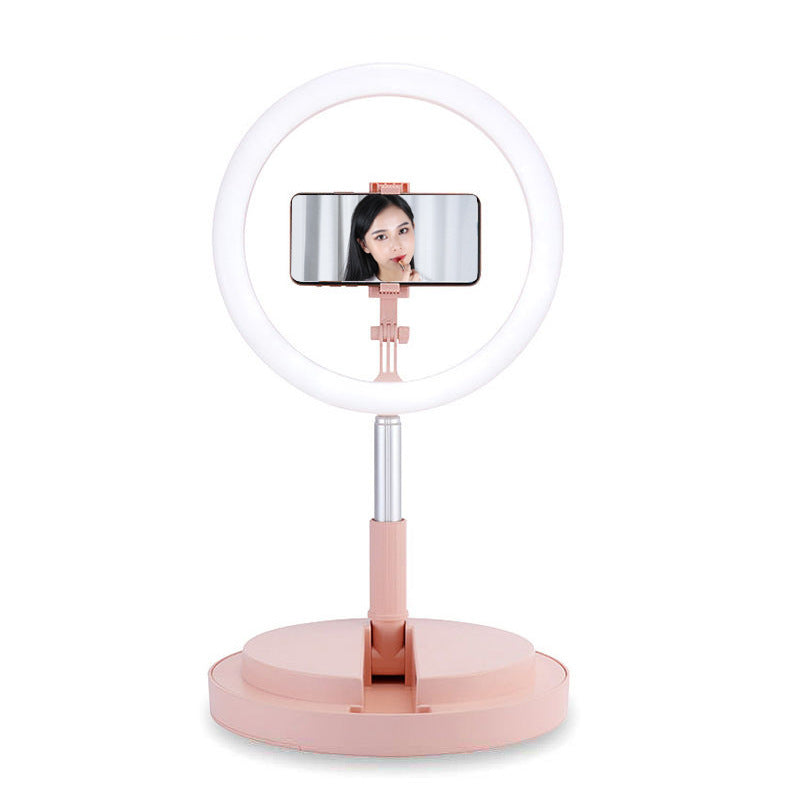 Apple Compatible 10 Inch Dimmable LED Ring Light Tripod
