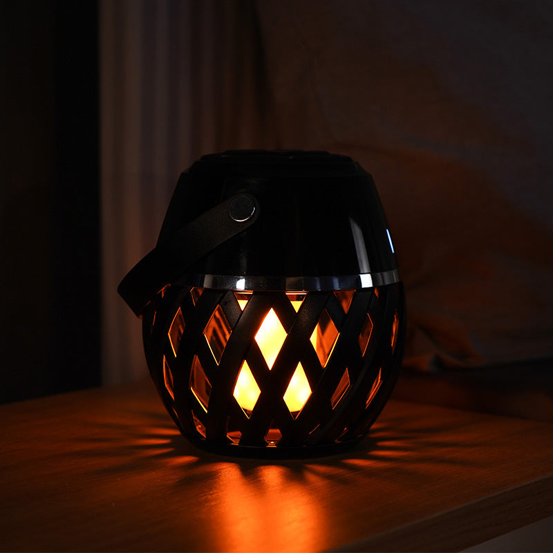Flame Light Waterproof Bluetooth Torch Speaker
