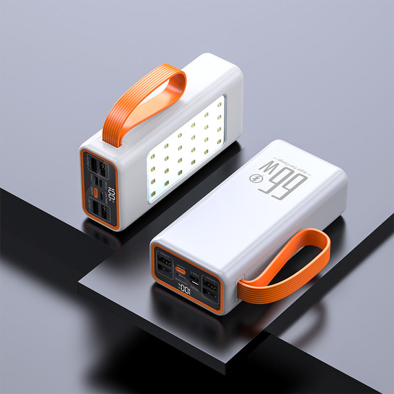 Solar Portable Power Bank Outdoor Camping Backup Mobile