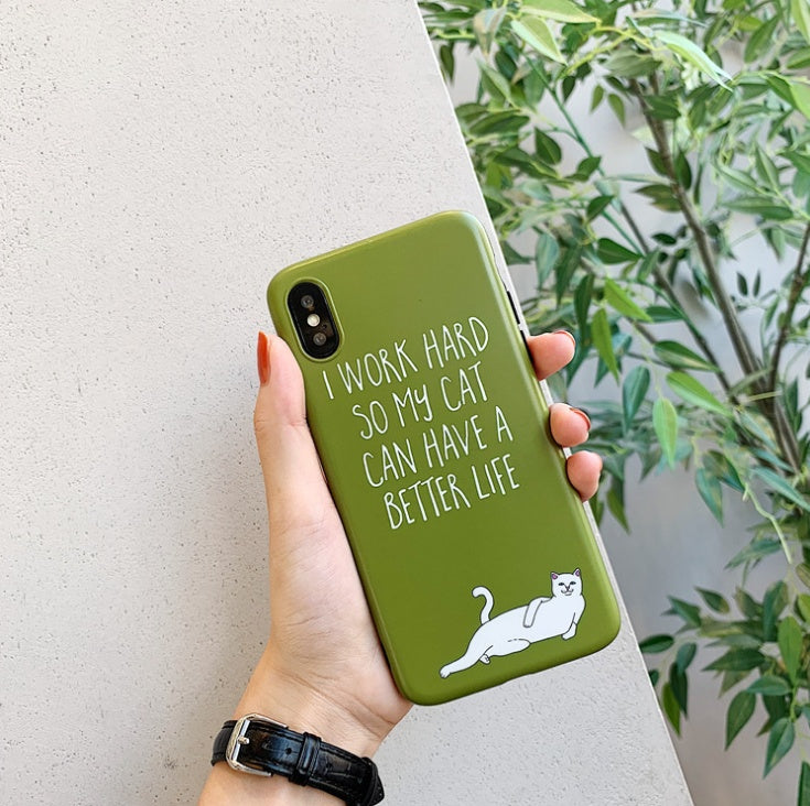 Apple Compatible Cartoon Giraffe TPU Silicone iPhone Case