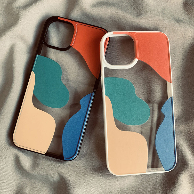 Color Block Geometric 13 Mobile Phone Case