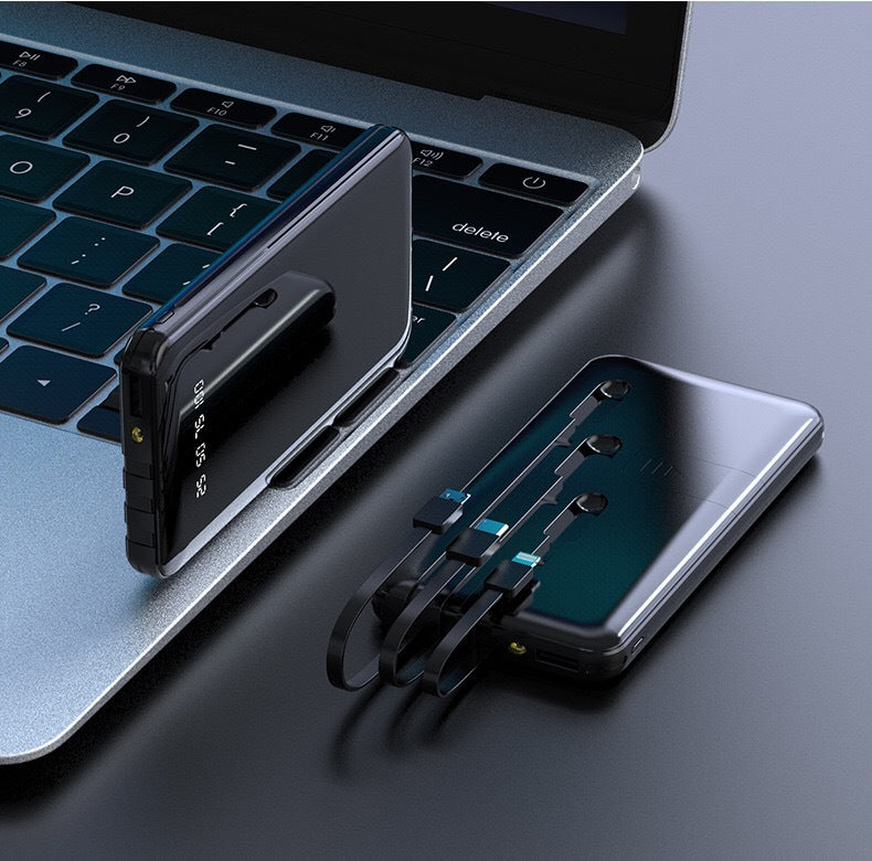 Full Screen Self-contained Universal Portable Power Bank