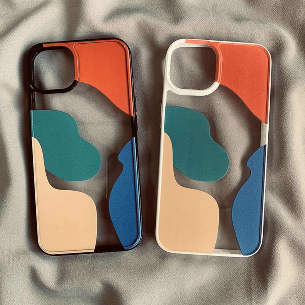 Color Block Geometric 13 Mobile Phone Case
