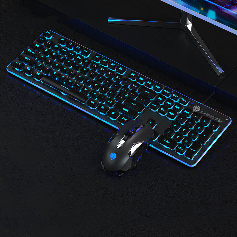 Wired Luminous USB Gaming Keyboard For Home Office