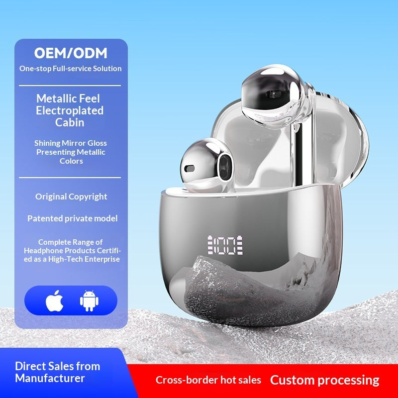 Noise-Canceling Wireless Bluetooth Earbuds Long-Wear Comfort