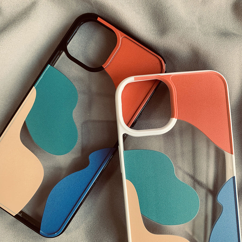 Color Block Geometric 13 Mobile Phone Case