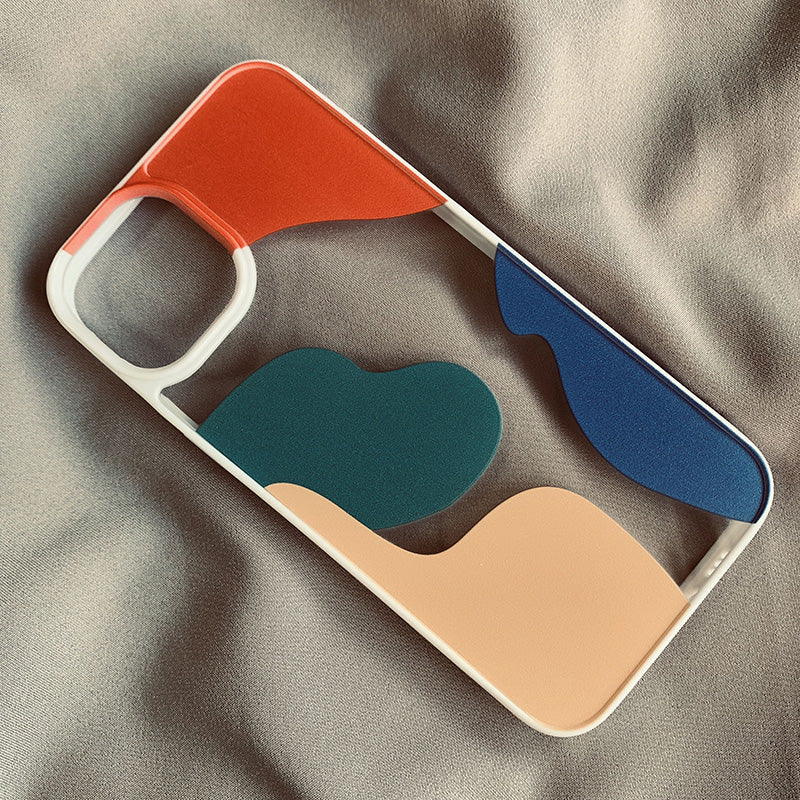 Color Block Geometric 13 Mobile Phone Case