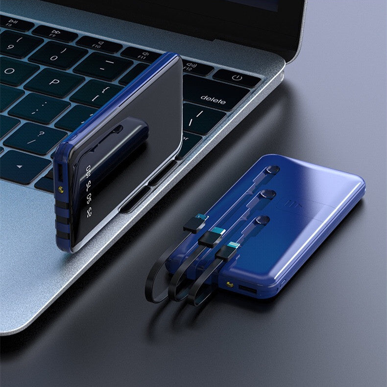 Full Screen Self-contained Universal Portable Power Bank