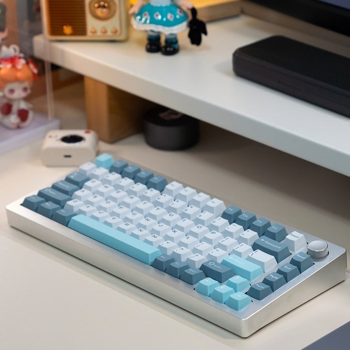 Heiji Snake Aluminum Mechanical Keyboard Kit Tri Mode Bluetooth Wired