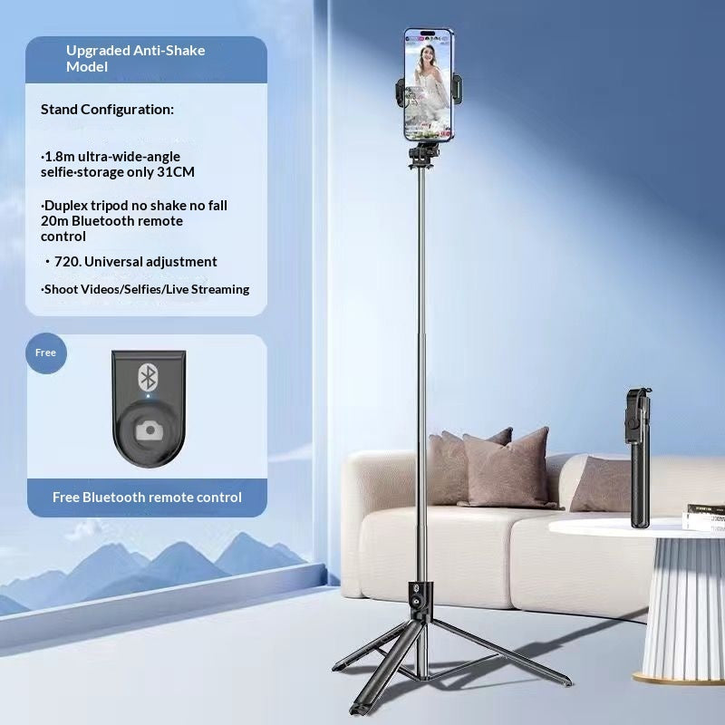 Bluetooth Multi-Function Selfie Live Streaming Tripod Stand