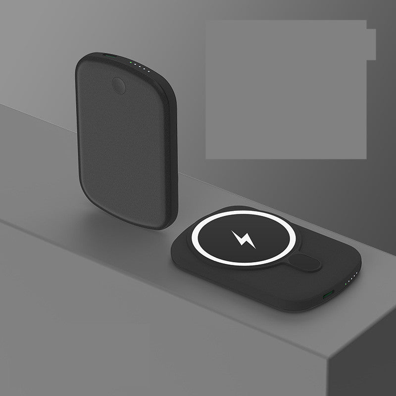 Compact Portable Magnetic Wireless Fast Charging Power Bank