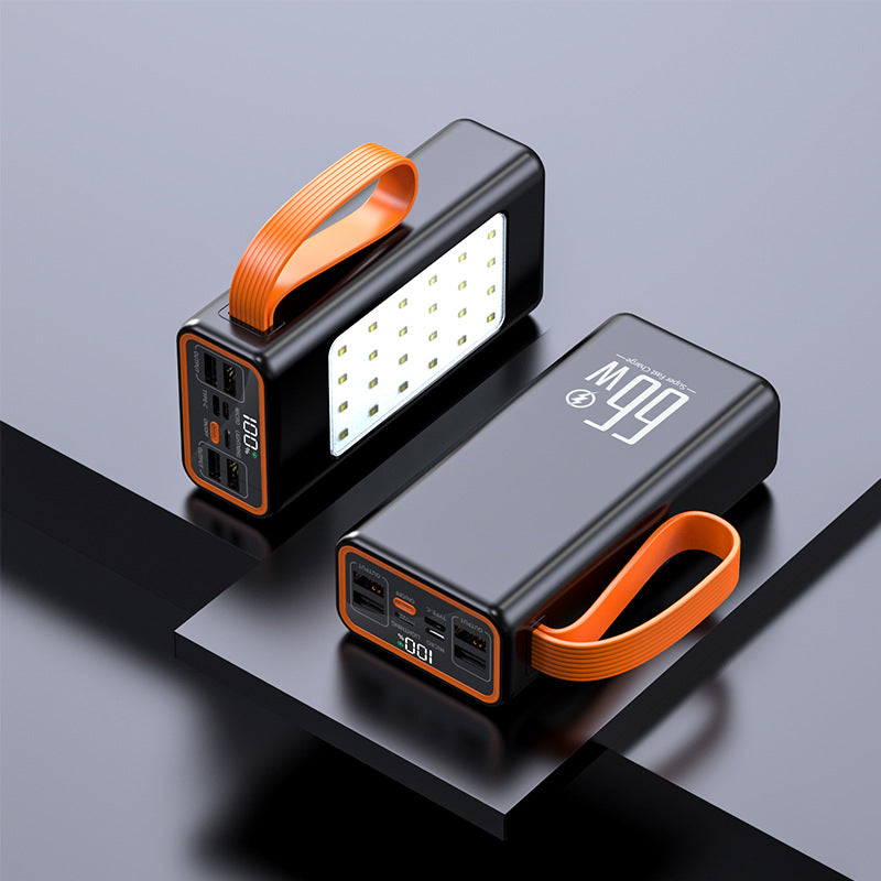 Solar Portable Power Bank Outdoor Camping Backup Mobile