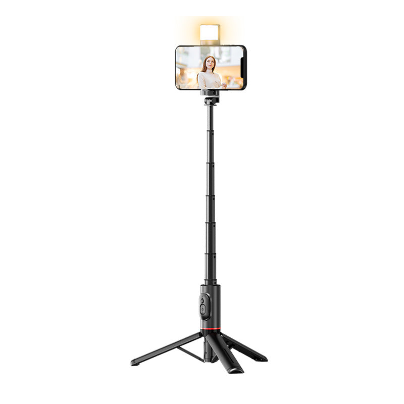 Bluetooth Selfie Stick With Integrated Tripod And Remote