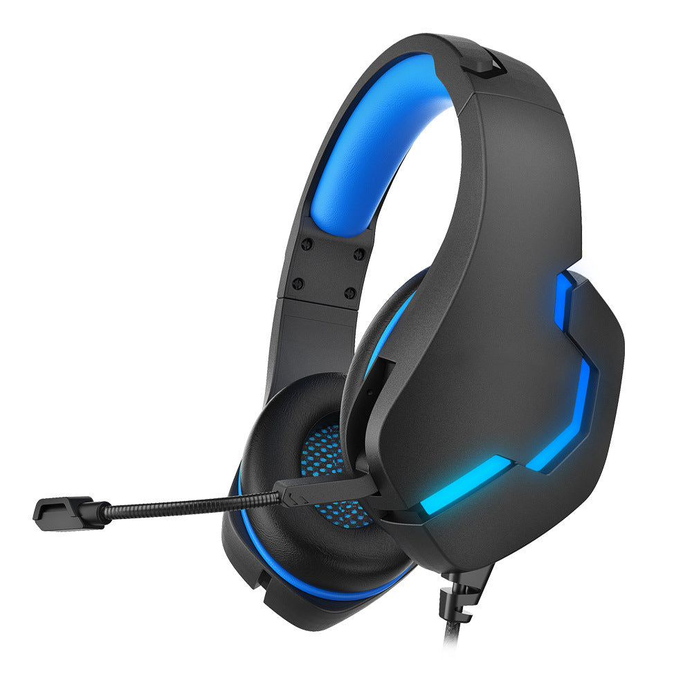 J10 3.5mm Wired Gaming Headset With Mic LED Volume Control PC Laptop